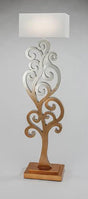 Traditional Handpainted 78"H Floor Lamp | Artmax