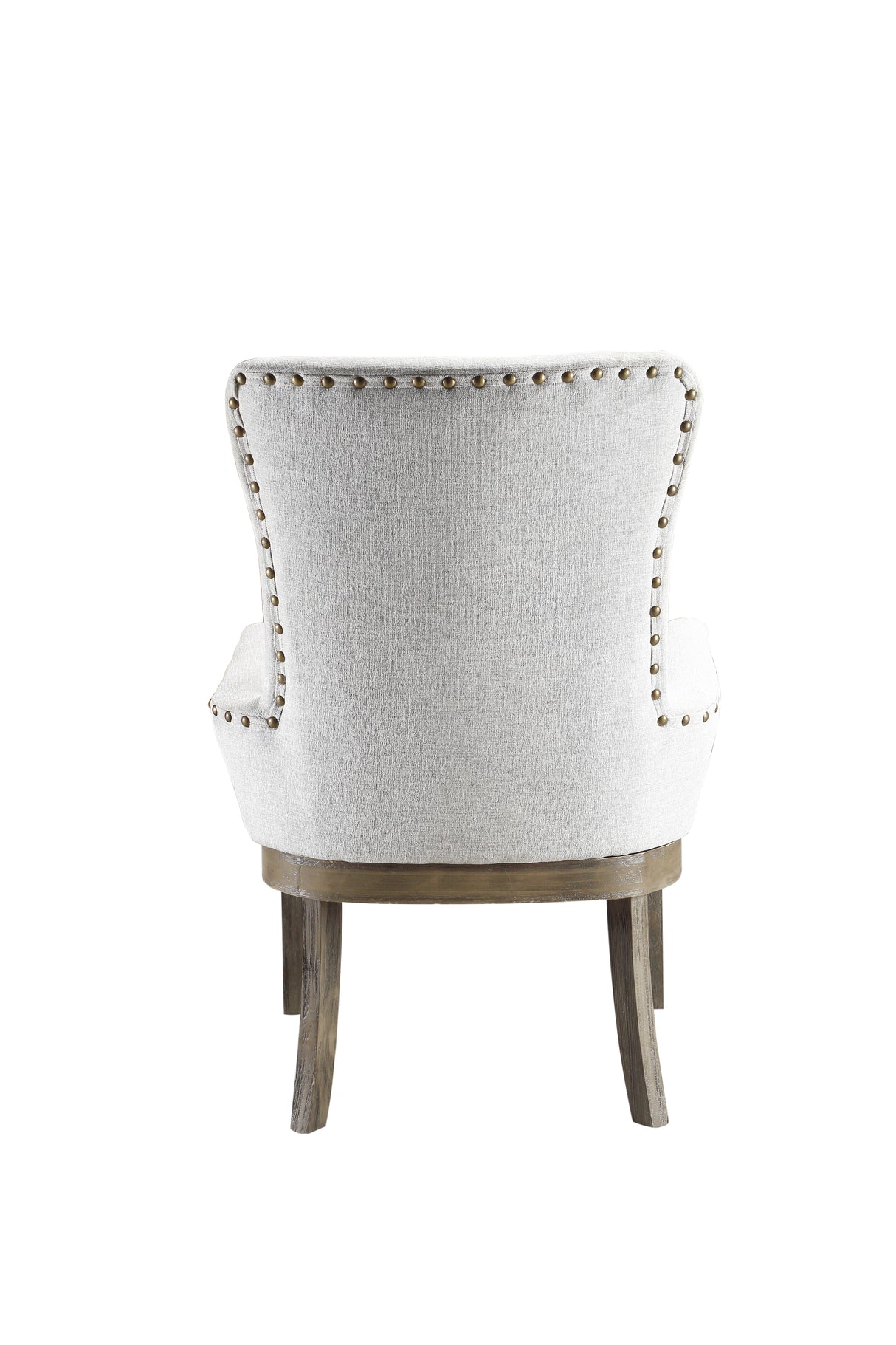 ACME Landon Arm Chair (1Pc), Gray Linen DN00952 - Home Elegance USA