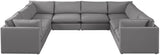 Mackenzie - Modular Sectional 8 Piece - Gray - Home Elegance USA