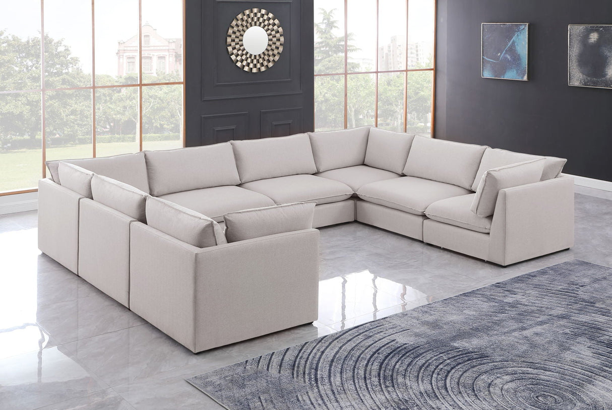 Mackenzie - Modular Sectional 8 Piece - Beige - Home Elegance USA