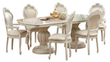 Esf Furniture - Leonardo 10 Piece Dining Room Set W/18 - Leonardotable-10Set