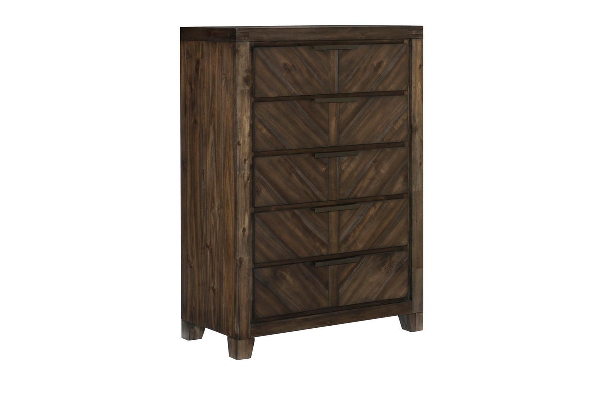 Homelegance - Parnell Chest In Distressed Espresso - 1648-9