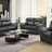Arabella - Faux Leather Living Room Set - Home Elegance USA