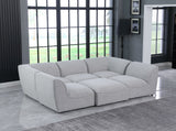 Miramar - Modular Sectional 6 Piece - Gray - Modern & Contemporary - Home Elegance USA