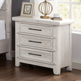 Shawnette - 5 Piece Queen Bedroom Set With Chest - Antique White - Home Elegance USA