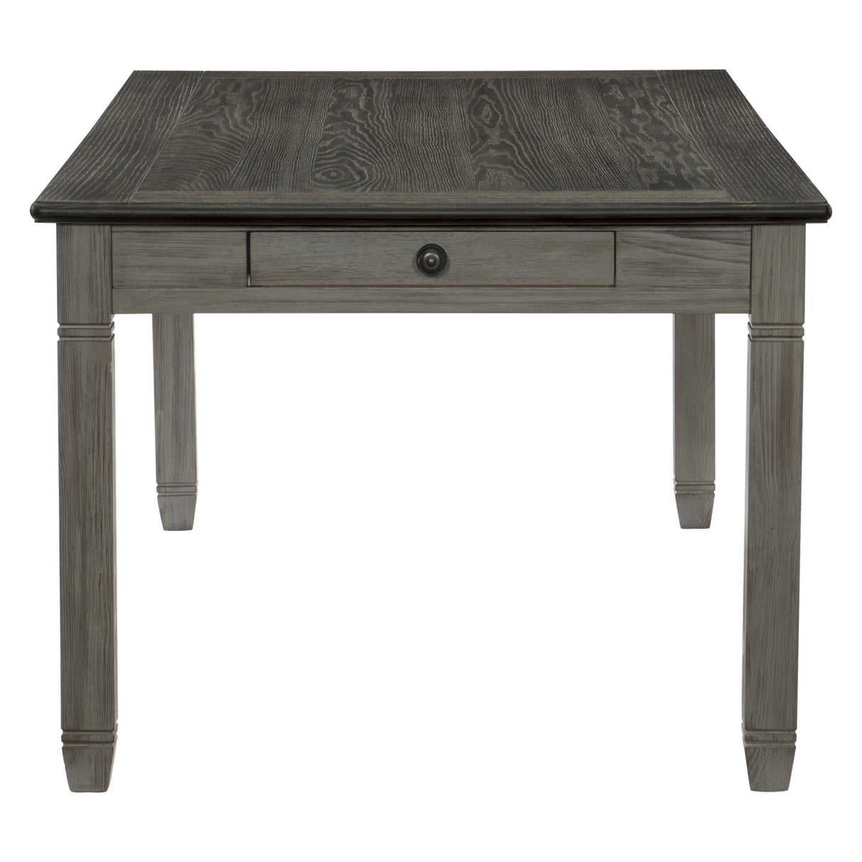 Casual Dining Two-Tone Finish Dining Table of 6 Drawers Rectangular Shape Wooden Furniture - Home Elegance USA
