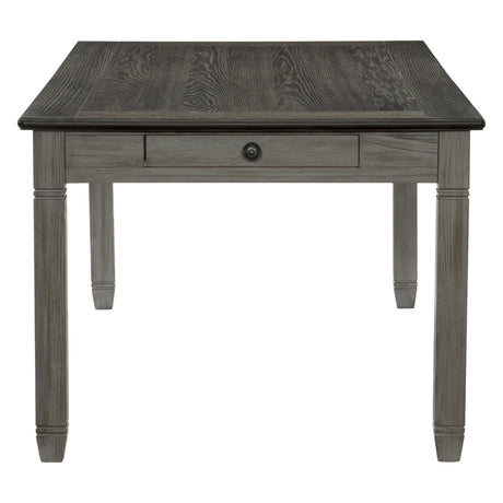 Casual Dining Two-Tone Finish Dining Table of 6 Drawers Rectangular Shape Wooden Furniture - Home Elegance USA