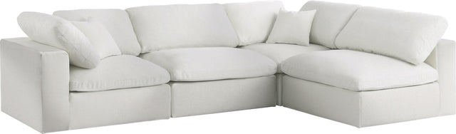 Serene - Cloud Modular Sectional 4 Piece - Cream - Home Elegance USA