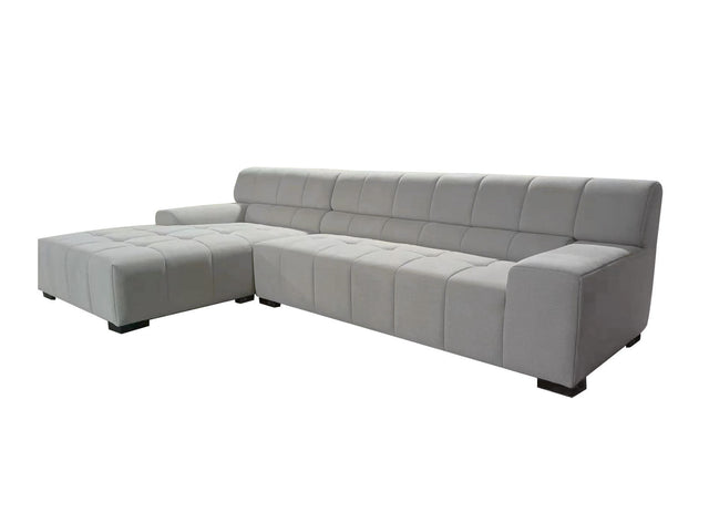 Sectional Sofa Light Grey - Home Elegance USA