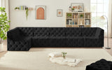 Tuft - Modular Sectional 6 Piece - Black - Home Elegance USA