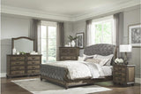 Homelegance - Rachelle 6 Piece Eastern King Bedroom Set In Gray - 1693K-1Ek-6Set