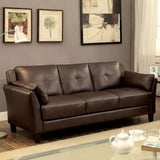 Ysabel - Sofa & Loveseat - Brown - Home Elegance USA