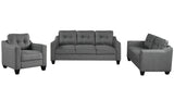 3 Piece Living Room Set with tufted cushions. | Home Elegance USA