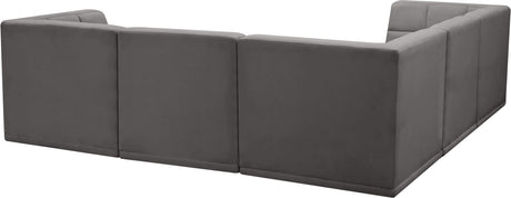 Relax - Modular Sectional 5 Piece - Gray - Home Elegance USA