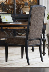 Hooker Furniture Mirage Side Chair-Ebony