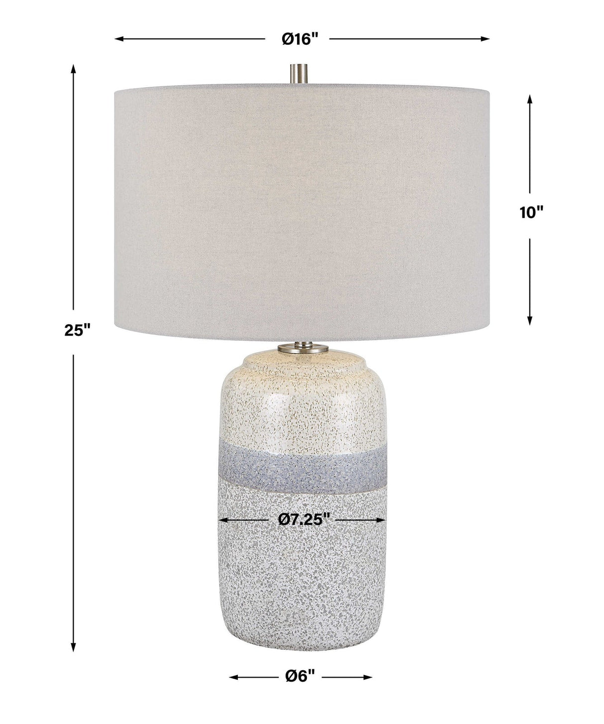 Uttermost Pinpoint Specked Table Lamp - Home Elegance USA
