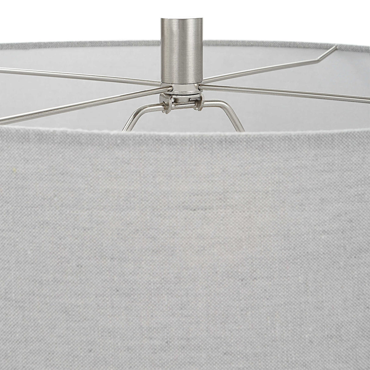 Uttermost Twilight Satin Black Table Lamp - Home Elegance USA