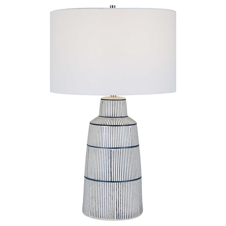 Breton Nautical Stripe Table Lamp | Uttermost | Home Elegance USA