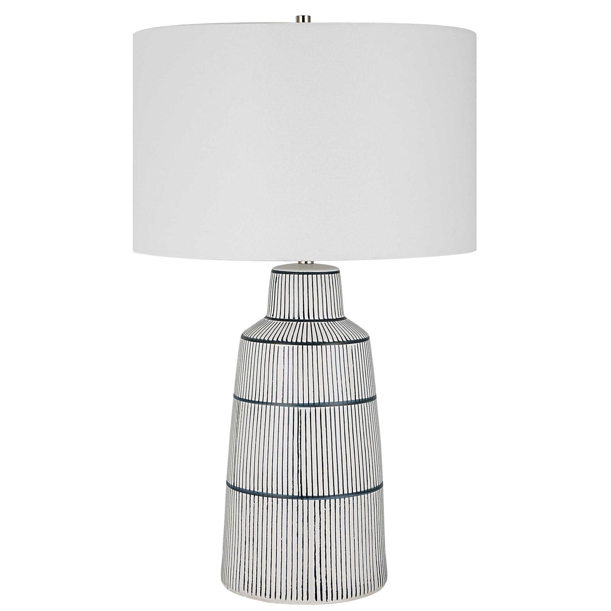 Breton Nautical Stripe Table Lamp | Uttermost | Home Elegance USA