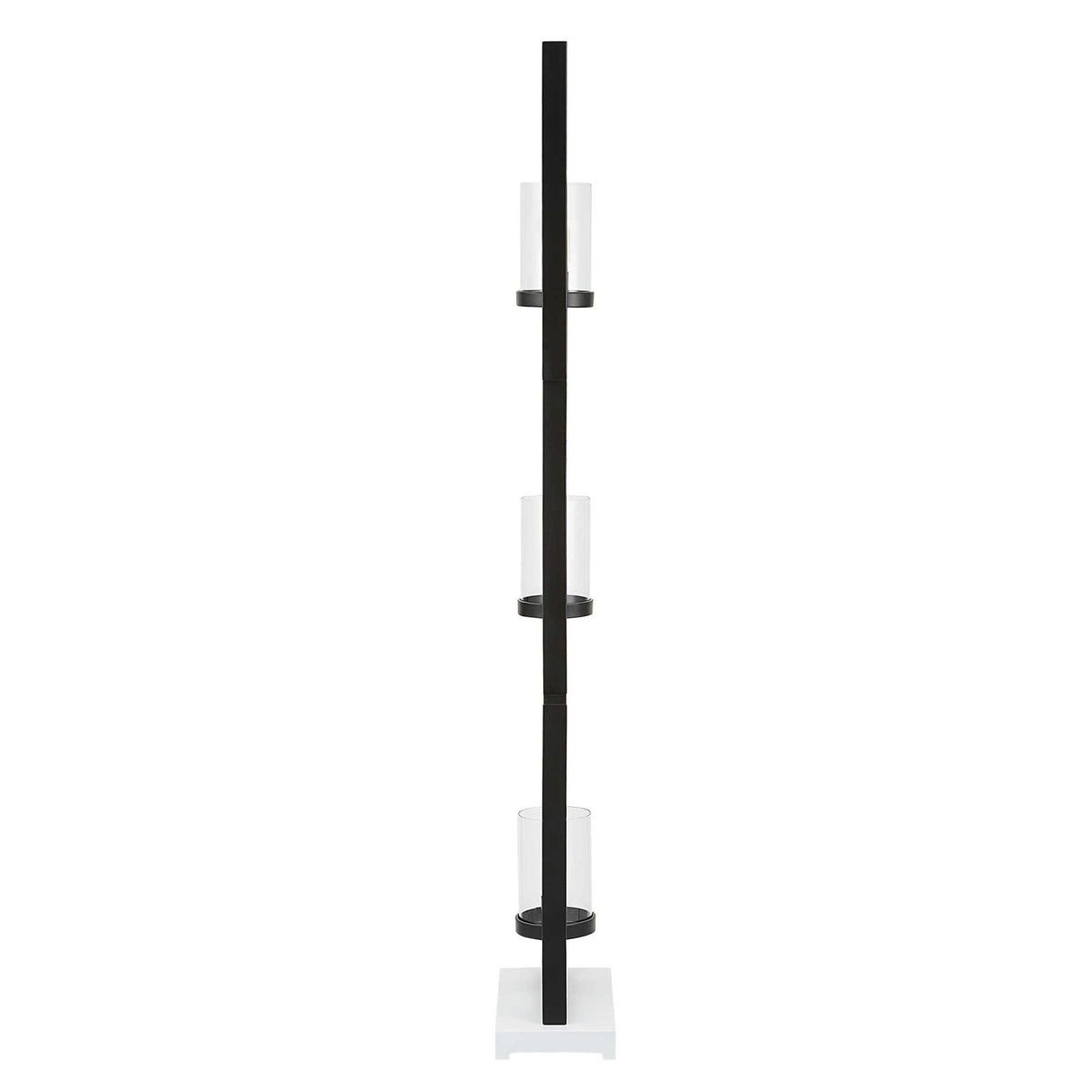 Uttermost Cielo Black Floor Lamp - Home Elegance USA