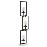 Uttermost Cielo Black Floor Lamp - Home Elegance USA