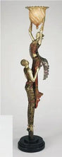 Traditional Handpainted Floor Lamp | Artmax