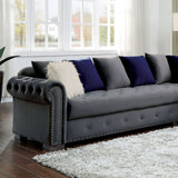 Wilmington - Sectional - Gray - Home Elegance USA