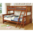 Spring Creek - Twin Xl/Queen Bunk Bed - Oak - Home Elegance USA