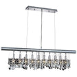 Chorus Line 10-Light Chrome Chandelier | Elegant Lighting