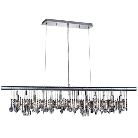 Elegant Lighting Chorus Line 13-Light Chrome Chandelier - Home Elegance USA