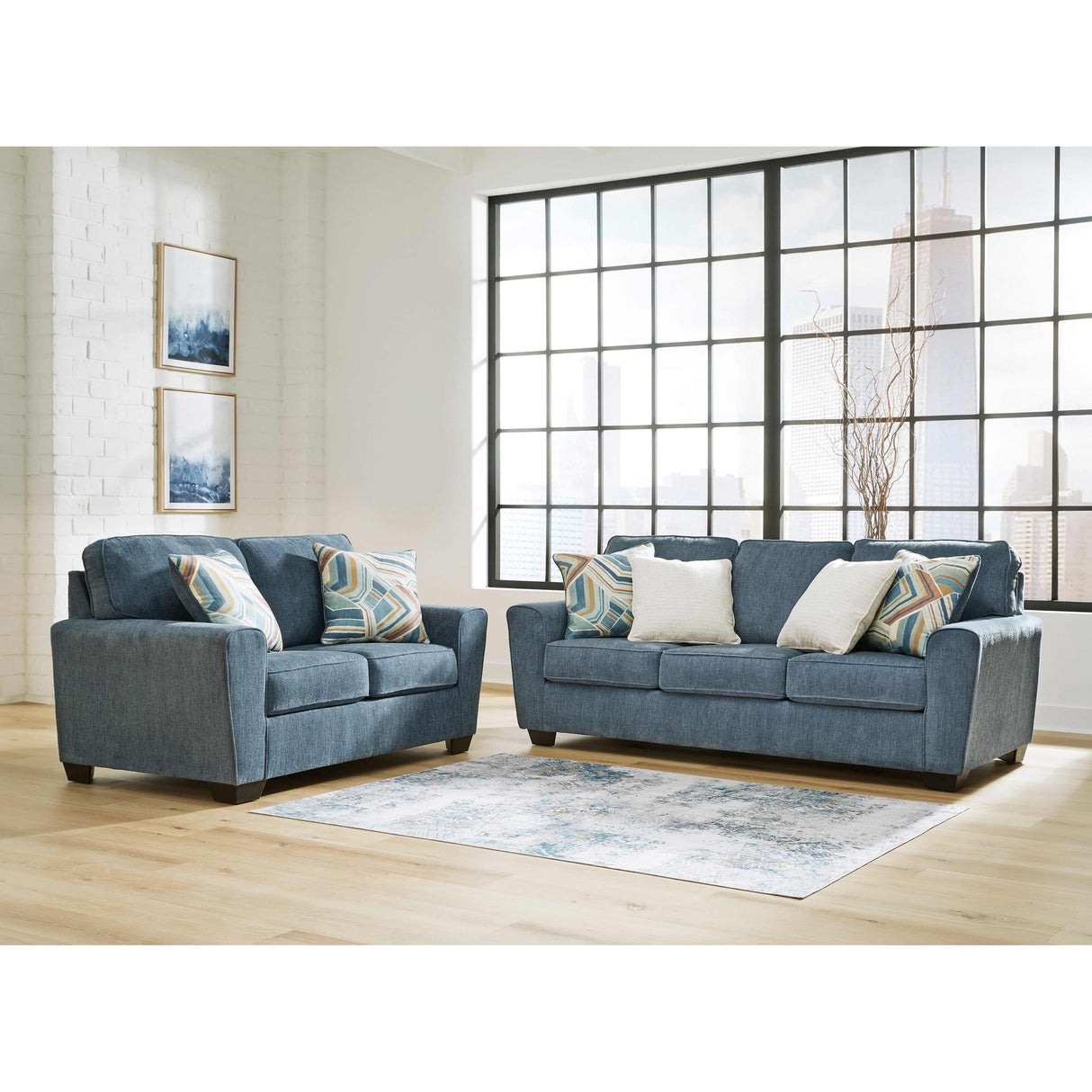 Signature Design By Ashley Cashton 40605 2 Pc Living Room Set - Home Elegance USA