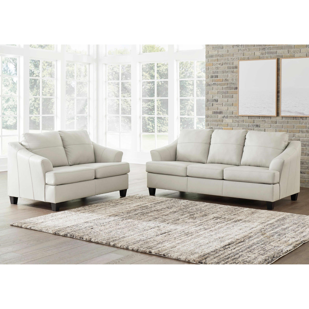 Signature Design By Ashley Genoa 47704 2 Pc Living Room Set - Home Elegance USA