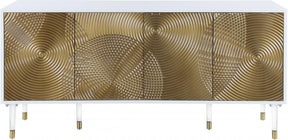 Bellissimo Sideboard-Buffet In White Lacquer - 321 | Meridian