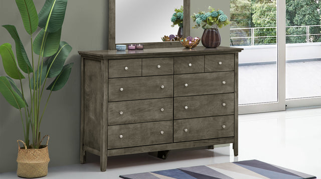 Glory Furniture Hammond G5405-D Dresser , Gray - Home Elegance USA