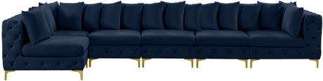 Tremblay - Modular Sectional 6 Piece - Navy - Home Elegance USA