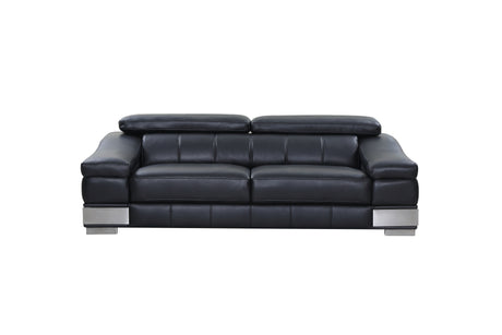 Top Grain Italian Leather Sofa - Home Elegance USA