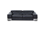 Top Grain Italian Leather Sofa - Home Elegance USA