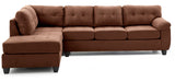 Glory Furniture Gallant G902B-SC Sectional , CHOCOLATE - Home Elegance USA