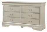 Glory Furniture LouisPhillipe G02103-D Dresser , Silver Champagne - Home Elegance USA