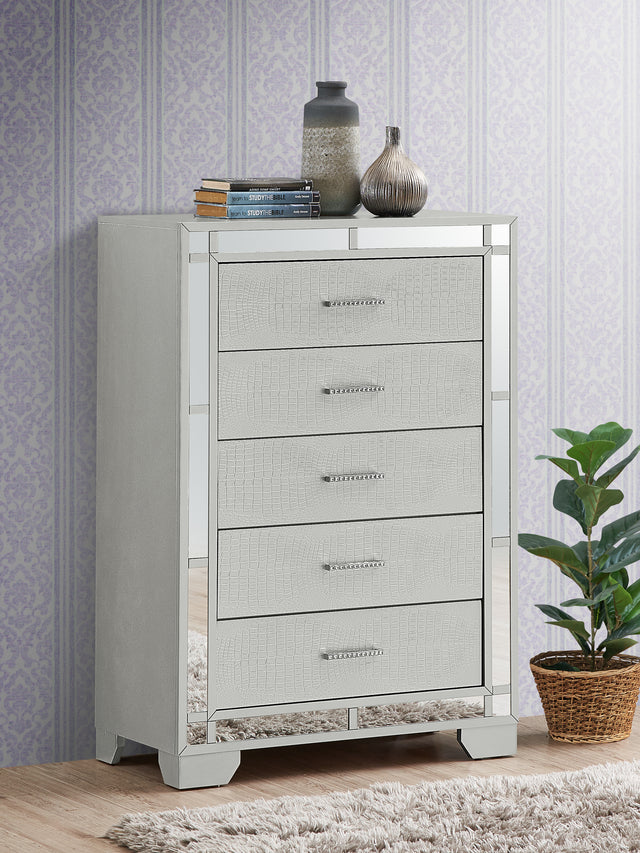 Glory Furniture Madison G6600-CH  , Silver Champagne - Home Elegance USA