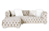 Syxtyx - Sectional Sofa w/ Pillows - Home Elegance USA