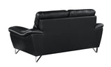 Genuine Leather Loveseat Home Elegance USA