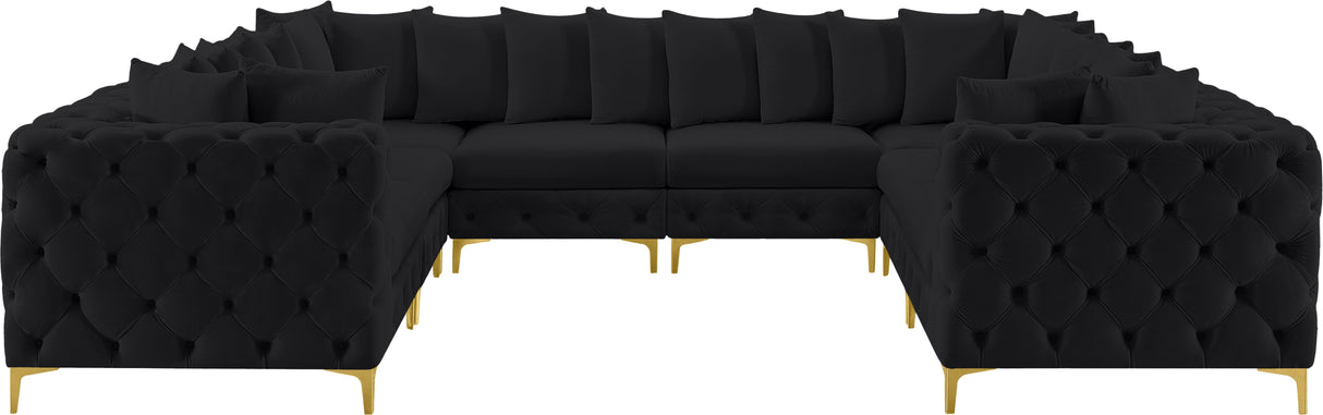 Tremblay - Modular Sectional 8 Piece - Black - Fabric - Home Elegance USA