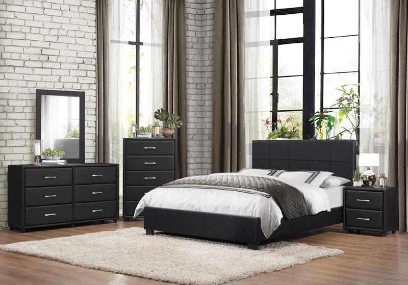 Homelegance - Lorenzi 3 Piece Eastern King Bedroom Set - 2220K-1Ek-3Set
