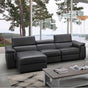 Allegra Premium Leather Laf Sectional - 18205-Lhfc | J&M