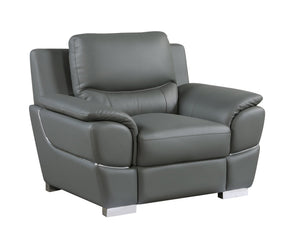 Genuine Leather Chair - Home Elegance USA