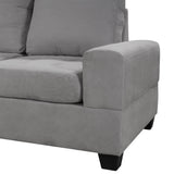 Orisfur. Modern Sectional Sofa with Reversible Chaise, L Shaped  Couch Set with Storage Ottoman and Two Cup Holders for Living Room - Home Elegance USA