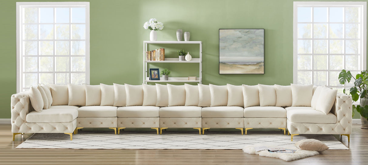 Tremblay - Modular Sectional - Cream - Home Elegance USA