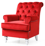 Glory Furniture Anna G0811-C Accent Arm Chair , RED - Home Elegance USA