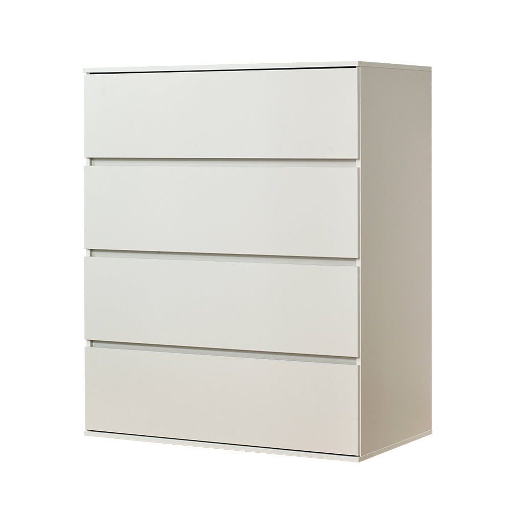 Liv Four-Drawer Contemporary Wood Chest in White - Home Elegance USA